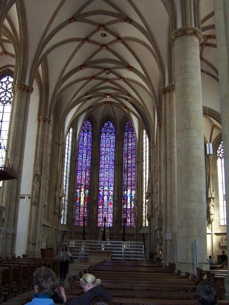Innenbau der Lambertikirche