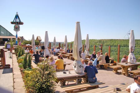 Alpincenter Bottrop Biergarten