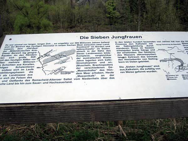 Geologische Beschreibung Naturschutzgebiet Die sieben Jungfrauen