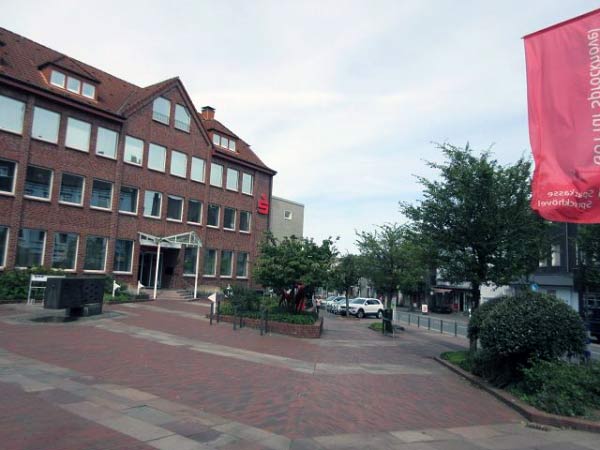 Das Gebäude der Sparkasse Niedersprockhövel Sparkasse
